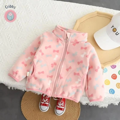 Childrens Long Sleeve Turtleneck Jacket title=