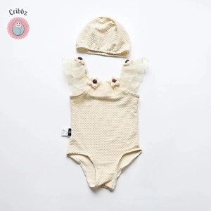 Floral One-Piece Swimsuit for Girls