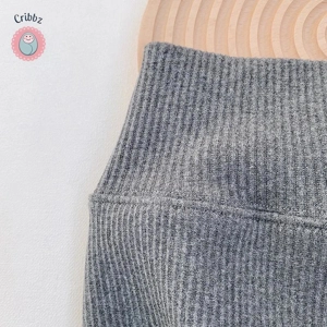 High Waist Fleece Thermal Baby Leggings