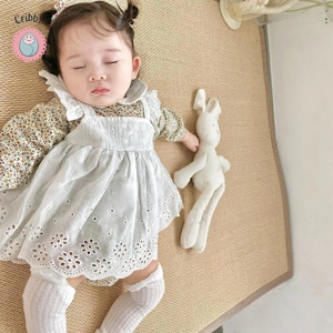 Baby Girl Lace Bodysuit Jumpsuit