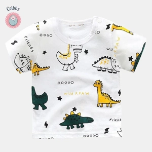 Kids Summer Cartoon T-Shirt for Boys and Girls