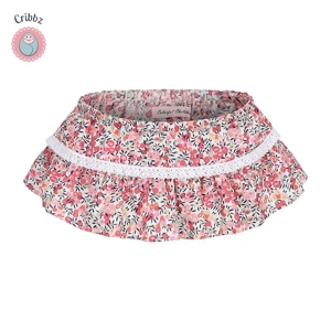 Floral Ruffle Lace Tutu Skirt for Girls