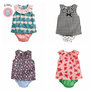 Fashionable Summer Cotton Baby Girls Set