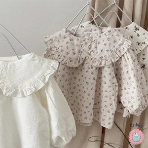 Cute Floral Long Sleeve Baby Blouse