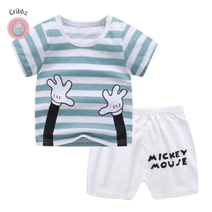 Mickey Mouse Baby Clothes Set