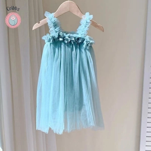 Summer Floral Tutu Dress for Girls