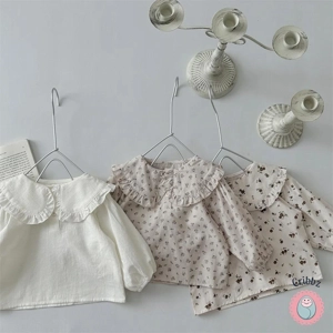 Cute Floral Long Sleeve Baby Blouse