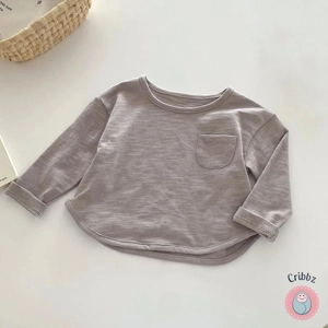 Autumn Kids Bear Print Blouse