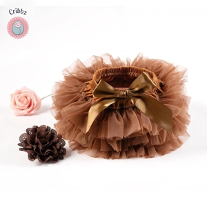 Baby Girls Tulle Tutu Skirt and Headband Set