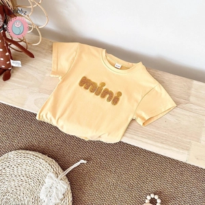 Soft Cotton Summer Baby Bodysuit Romper