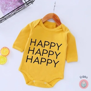 Cotton Newborn Long Sleeve Romper