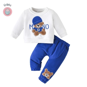 Cartoon Bear Toddler Clothing Set