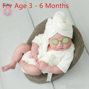 Newborn Plush Bathrobe Photography Costume