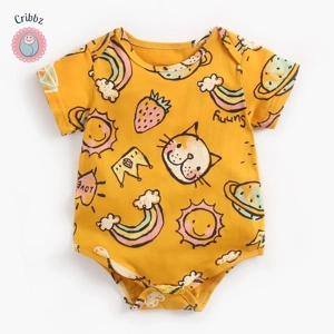 Sanlutoz Cartoon Cotton Baby Bodysuits