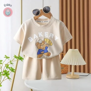 Mickey Mouse Cotton Kids Tracksuit Set