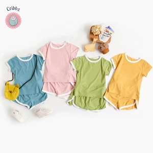 Casual Short Sleeve Set for Infants