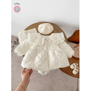 Warm Fleece Padded Toddler Parka Coat