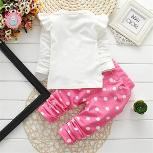 Cribbz Toddler Girl Cotton Cartoon Set