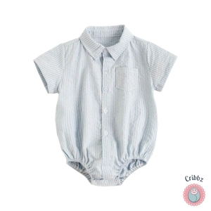 Baby Boys Cotton Plaid Bodysuits