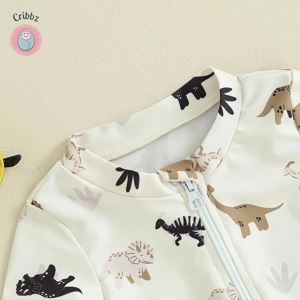 Baby Dinosaur Coconut Tree Swimsuit