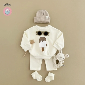 Baby Boy Popsicle Patchwork Tracksuit