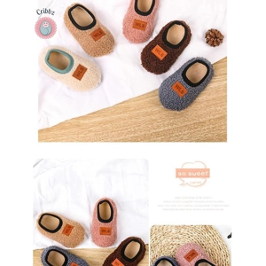 Cozy Plush Anti-Slip Baby Slippers