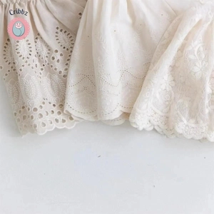 Sweet Lace Embroidered Baby Girl Skirt