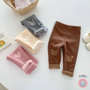 Cozy Thicker Fleece Leggings for Children