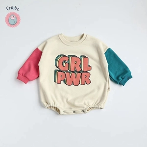 Baby Girl Letter Print Hoodie Sweatshirt