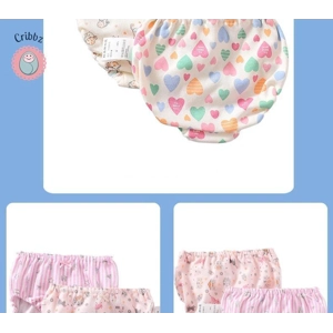 Cute Baby Cotton Training Pants Set