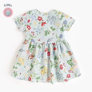Summer Cotton Dress for Baby Girls