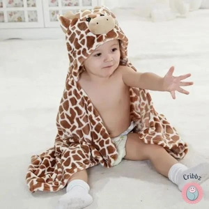 Flannel Anime Baby Pajamas and Bathrobe