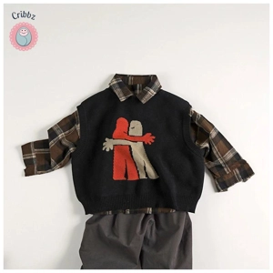 Autumn Childrens Knit Sweater Vest