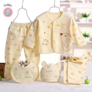 Soft Cotton Hedgehog Baby Clothing Set