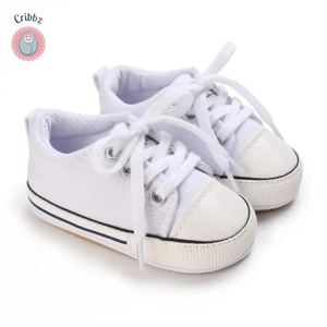 Meckior Non-slip Baby Canvas Sneakers