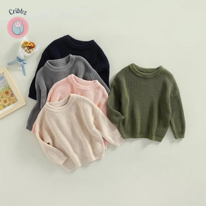 Baby Knit Sweater Long Sleeve Pullover