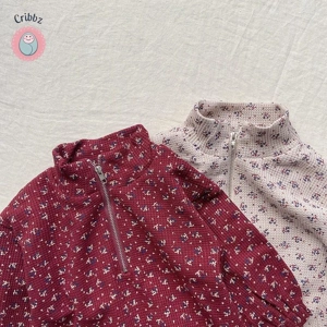 Cozy Waffle Knit Kids Hoodie Outfit Set