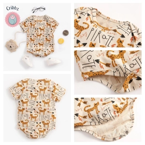 Sanlutoz Cartoon Cotton Baby Bodysuits