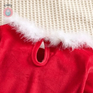 Red Sequined Christmas Princess Dress for Kids