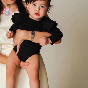 Cotton Lace Baby Girl Romper Dress