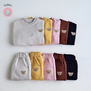Soft Bear Toddler Hoodie Pants Set
