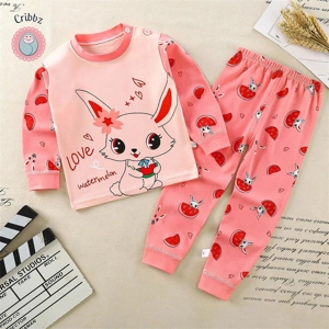 Kids Cartoon Pajamas Set for Boys and Girls