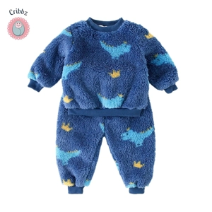 Baby Fleece Winter Outfit Set