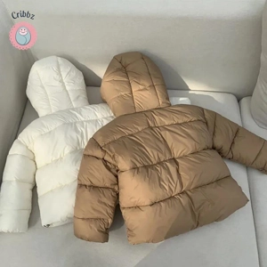 Kids Winter Parka with Fur Hood