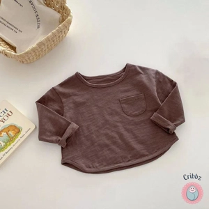 Autumn Kids Bear Print Blouse