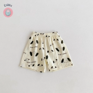 Cute Cartoon Printed Kids Shorts