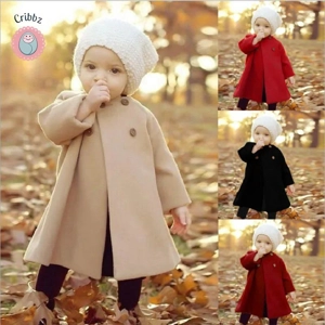 Korean Style Baby Girls Winter Coat