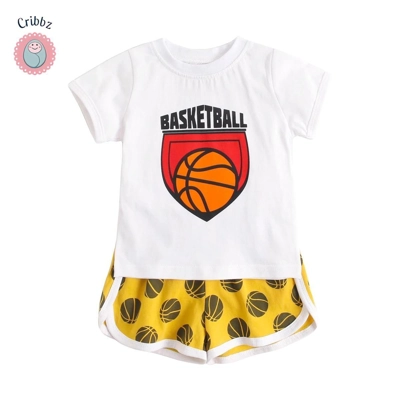 Sporty Baby Boys Casual Outfit Set title=