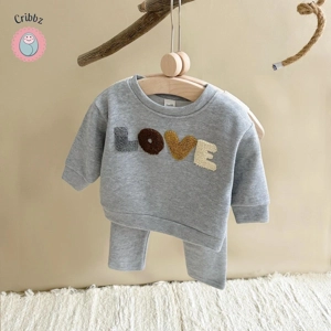 Newborn Baby Sweatshirt and Pants Set