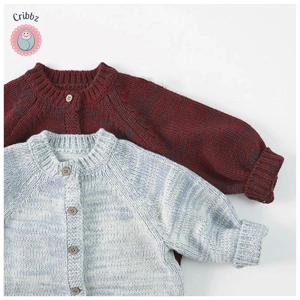 Autumn Kids Knit Cardigan Coat
